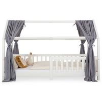 HAUSBETT-HIMMEL NENA - Grau, Textil - IDIMEX
