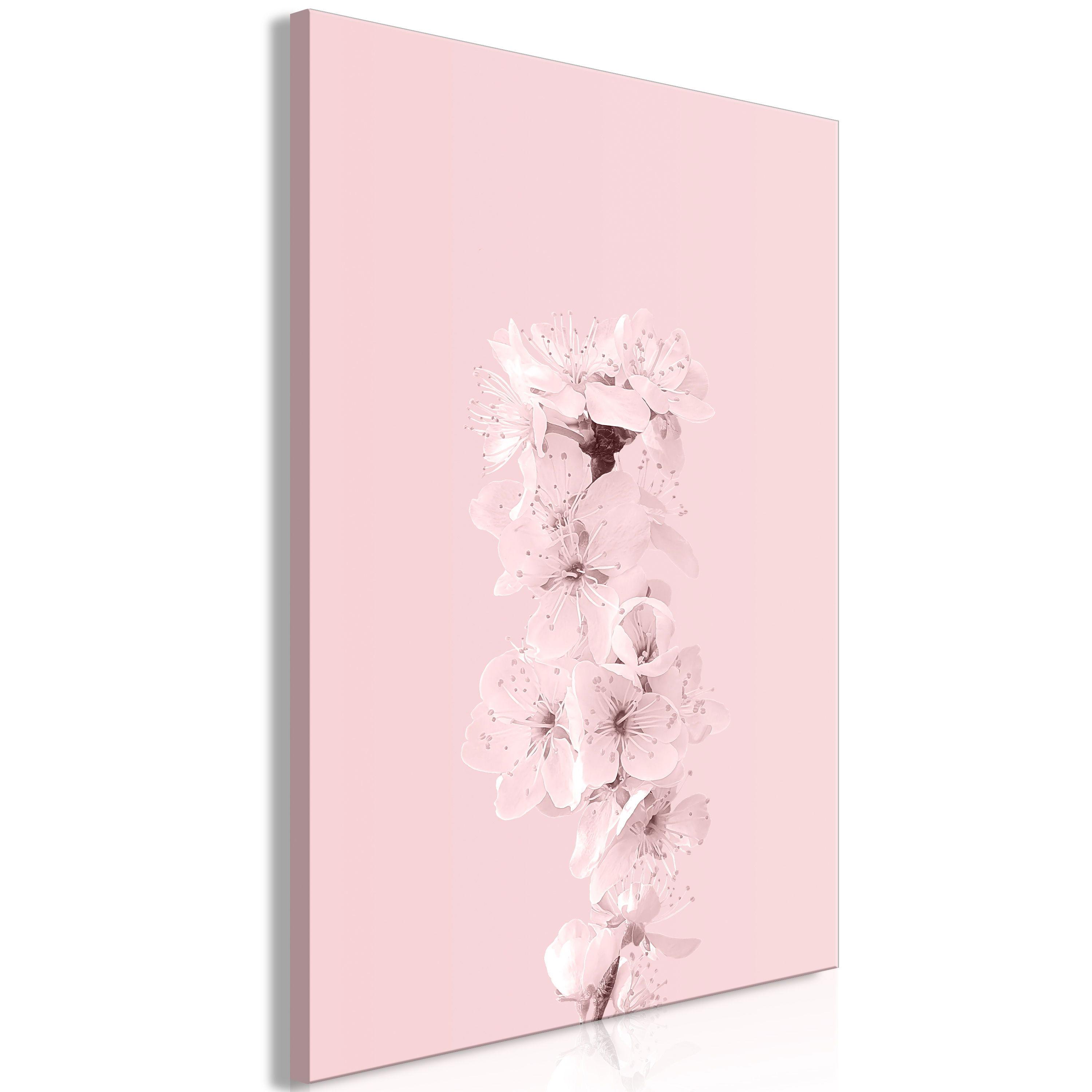 KUNSTDRUCK Rosa 40/60 cm - Pink, Textil (40/60cm) - KUNSTLOFT