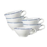 TEETASSEN Ostfriese Blau 100 ml 6er Set - Blau, Keramik (0.1L) - Ritzenhoff Breker