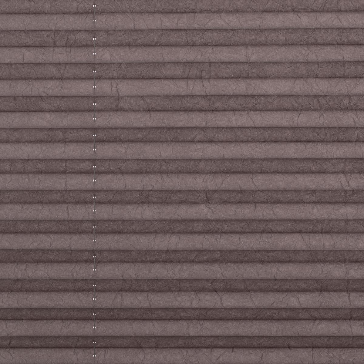 PLISSEE KLEMMFIX, OHNE BOHREN, VERSPANNT - Taupe, Kunststoff (80/130cm) - Lichtblick Original