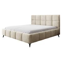 POLSTERBETT Amber - Creme/Schwarz, Holzwerkstoff/Textil (180/200cm) - MIRJAN24