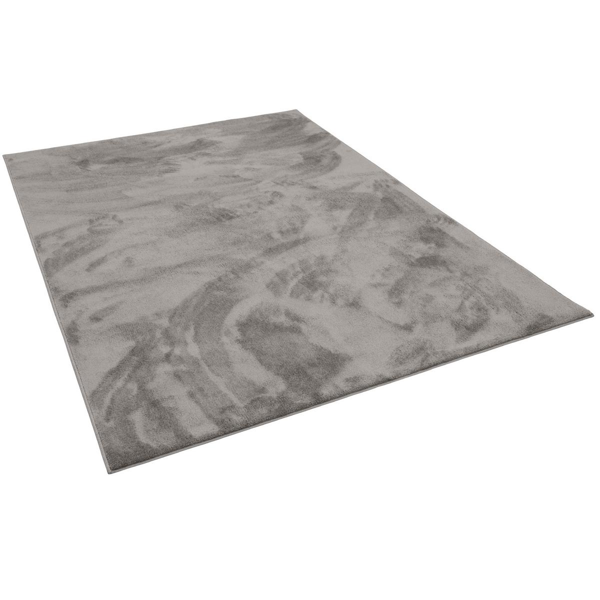 HOCHFLOR LANGFLOR TEPPICH SUPER SOFT MELIA - Grau, Textil (80/150cm) - Pergamon
