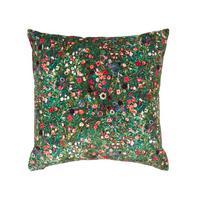 KISSENHÜLLE Samt 46/46 cm – Italienische Gartenlandschaft - Multicolor, Textil (46/46cm) - Homescapes