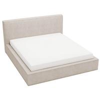 POLSTERBETT Monaco 200x200 Beige - Beige, Textil (200/200cm) - Graingold