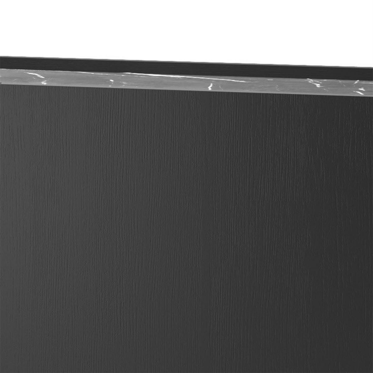 KOMMODE K144 EUPHORIA - Schwarz, Holzwerkstoff (144/83/37cm) - Lookway