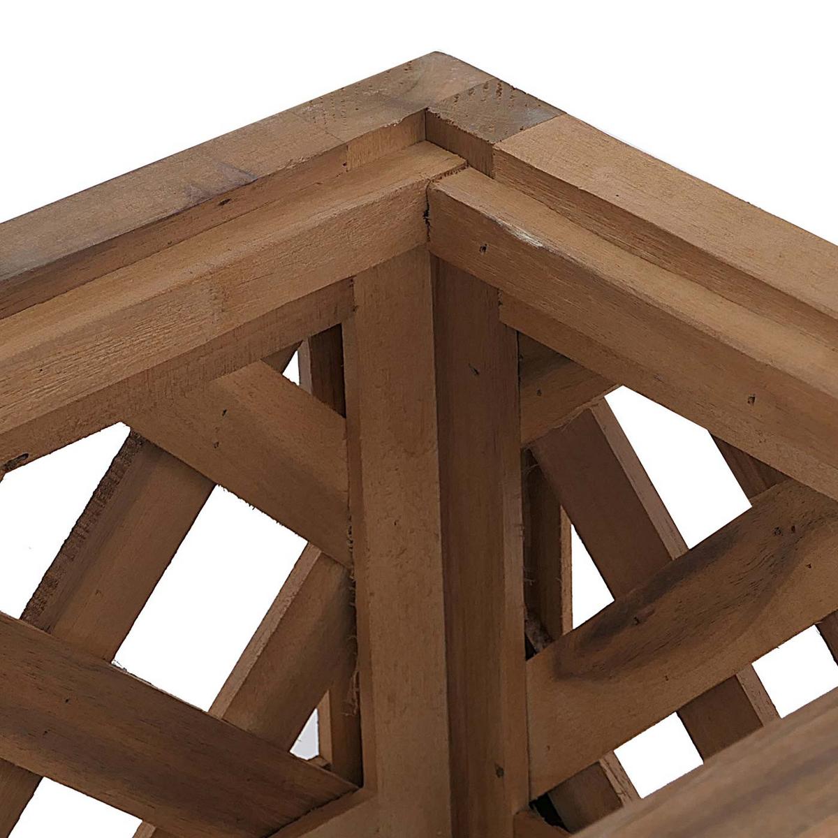 PFLANZKASTEN Hellbraun - Hellbraun, Holz (64/35/24cm) - MCW