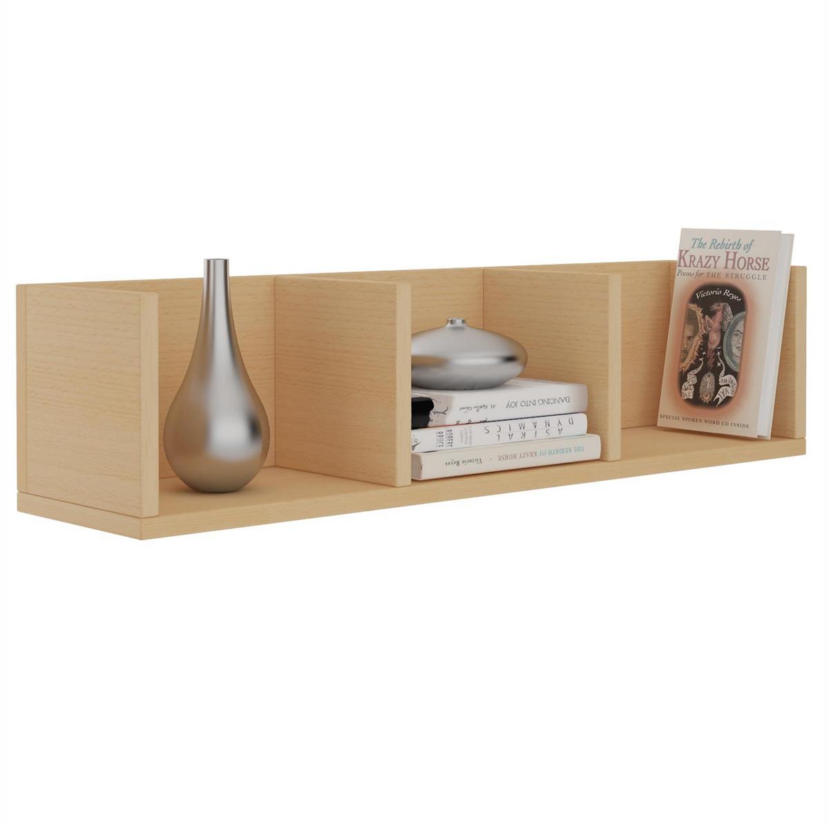 CD/DVD- REGAL STARS buchefarben - Buchefarben, Holzwerkstoff (75/18/18cm) - CARO-Möbel