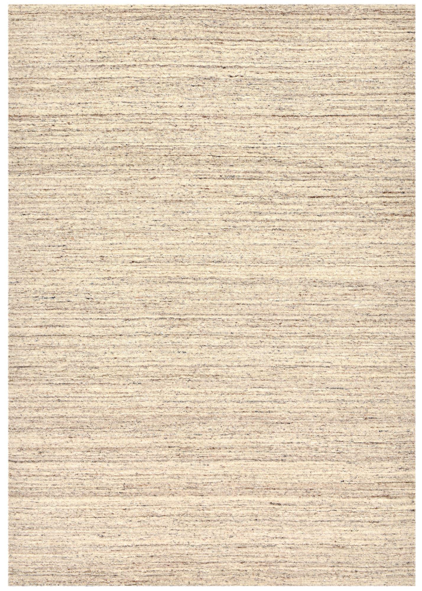 HANDWEBTEPPICH Pure 250x350 cm - Beige, Textil (250/350cm) - THEKO