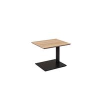 BEISTELLTISCH Cecile 55x47x47 höhenverstellbar Anthrazit/Wildeiche Bianco - Braun, Holz (55/47/47cm) - 58aufmkessel