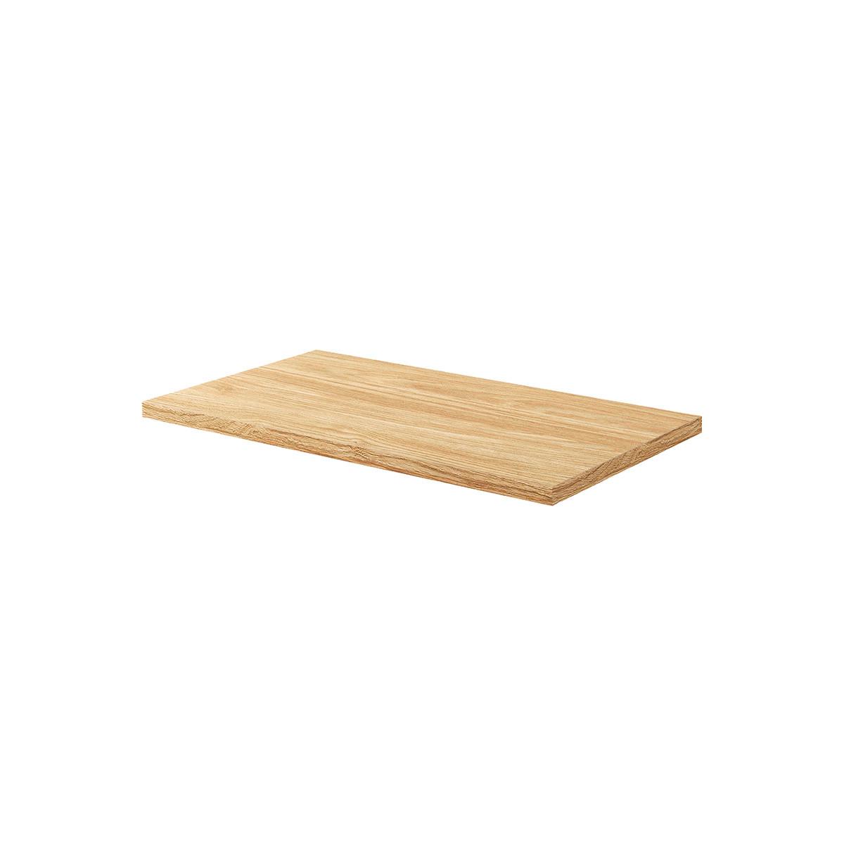 WASCHTISCHUNTERSCHRANK 70cm Mallory Beige und Holz - Braun, Holzwerkstoff (70/59.5/46cm) - Petits-meubles