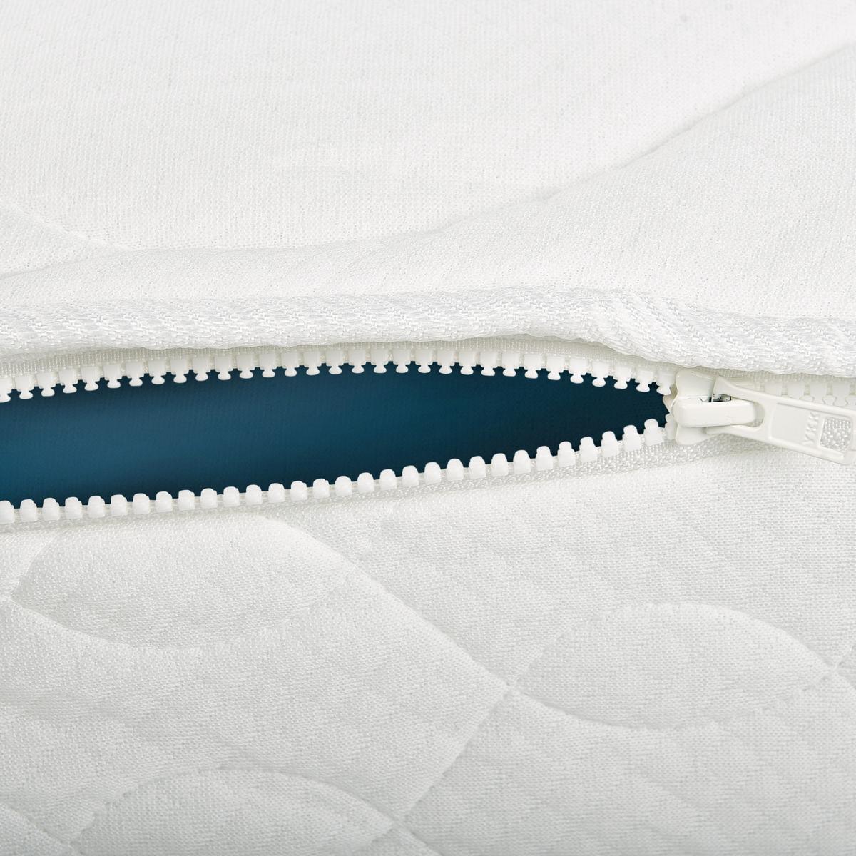 WASSERBETTBEZUG 180/200 cm Weiß Pure - Weiß, Textil (180/200cm) - Beliani