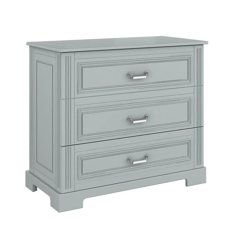 KOMMODE Grau - Grau, Holzwerkstoff (102/90/51cm) - Petits-meubles