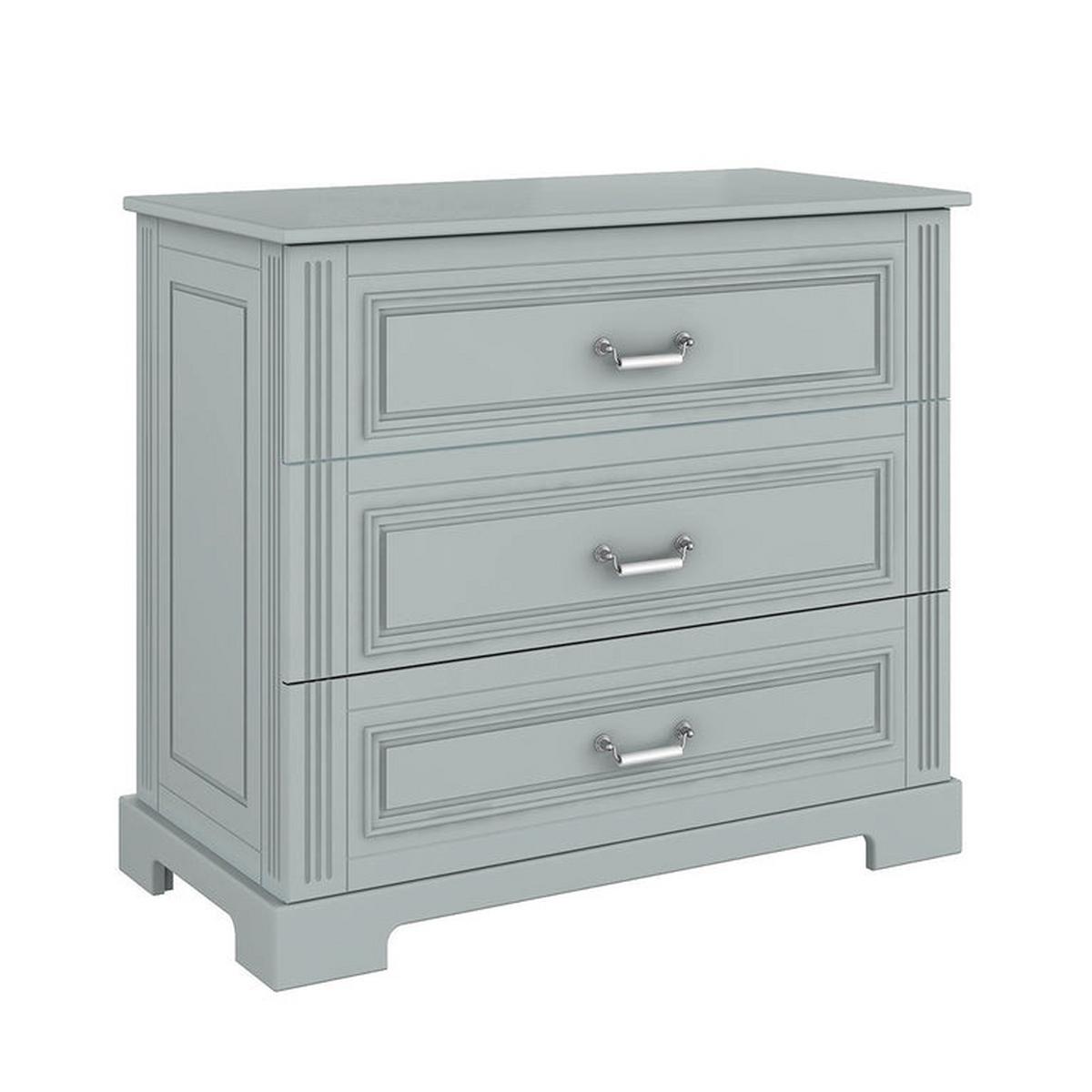 BABYZIMMER 2-teilig Grau - Grau, Holzwerkstoff (152/92/83cm) - Petits-meubles