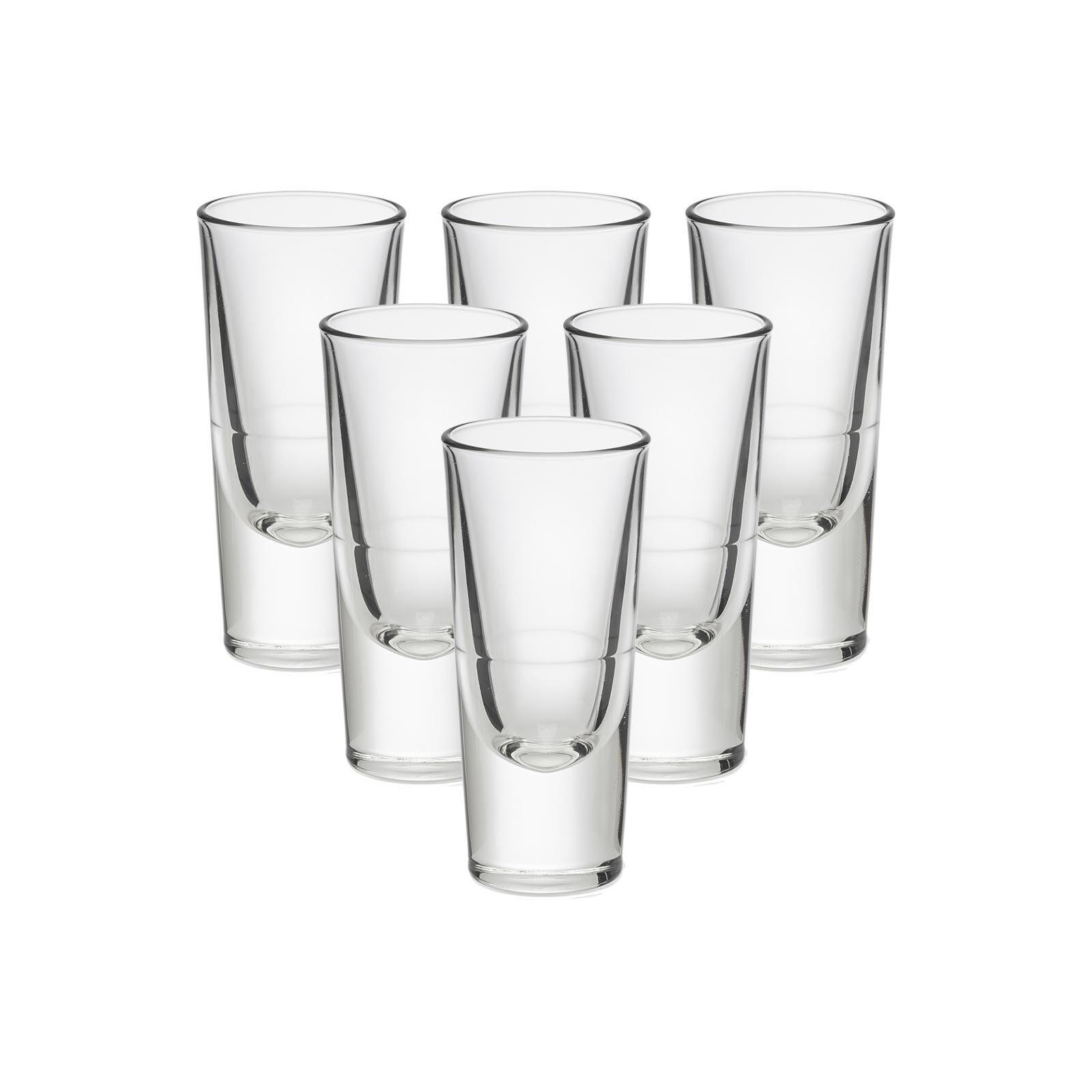 APERITIFGLÄSER Bistro transparent 140 ml 6er Set - Transparent, Glas (0.14L) - Bormioli Rocco