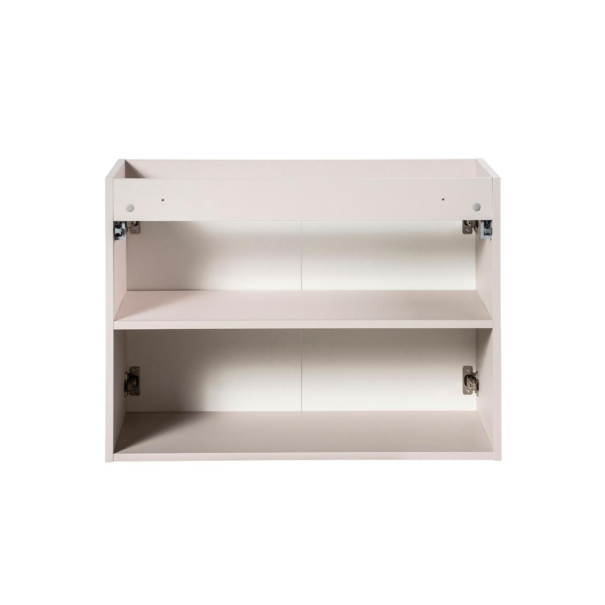 WASCHTISCHUNTERSCHRANK 80cm Riva Kaschmir - Beige, Holzwerkstoff (80/57/39cm) - Petits-meubles