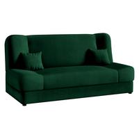 SCHLAFSOFA Jonas Premium - Grün, Holz/Textil (195/86/87cm) - MIRJAN24