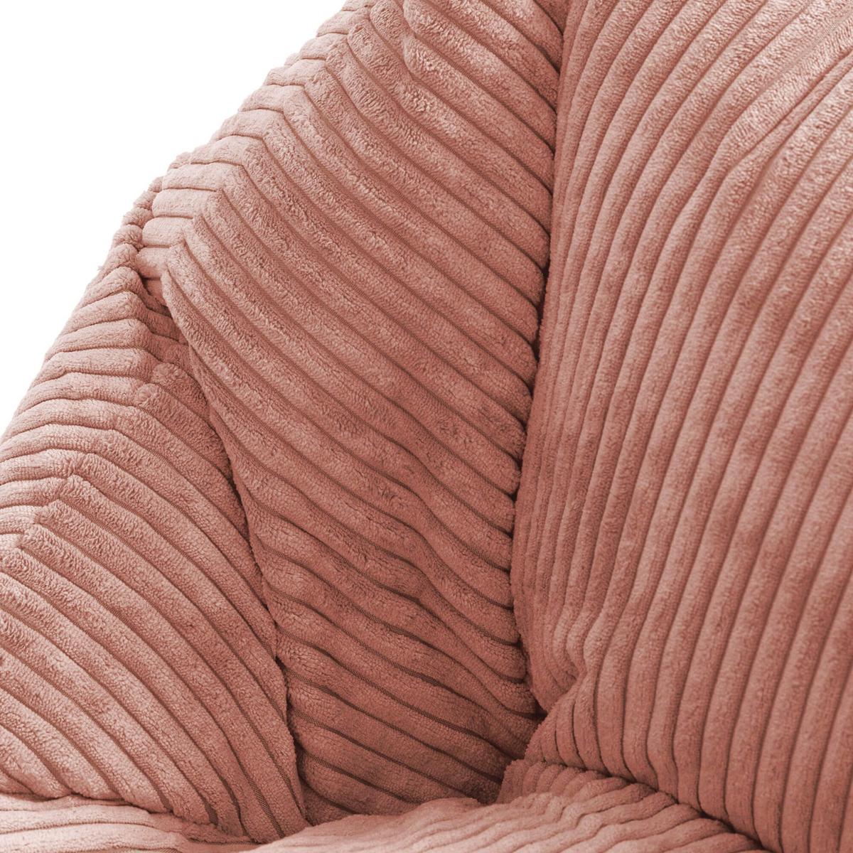 SITZSACK Flauschig für Kinder - Pink, Textil (55/44/55cm) - icon