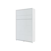 SCHRANKBETT Bed-Concept BC-02 120x200 mit zwei LED-Lampe - Weiß/Grau, Holz/Holzwerkstoff (120/200cm) - MIRJAN24
