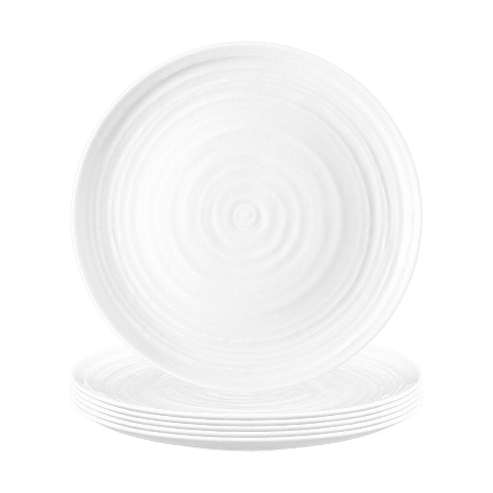 FRÜHSTÜCKSTELLER Terra Weiß ø 22,5 cm 6er Set - Weiß, Keramik (22.5cm) - Seltmann Weiden