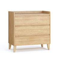 KINDERKOMMODE Muve Holz - Braun, Holzwerkstoff (90/91/48cm) - Petits-meubles