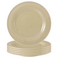 SPEISETELLER Beat Color Glaze Sandbeige ø 27,7 cm 6er Set - Beige, Keramik (27.7cm) - Seltmann Weiden