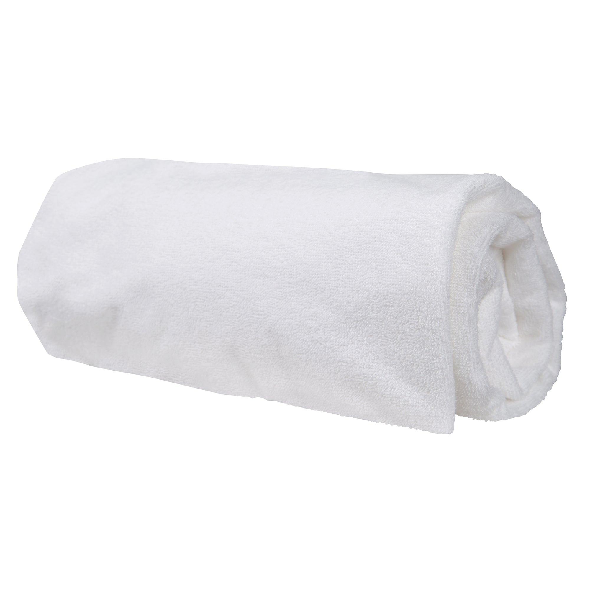 SPANNBETTLAKEN mit Feuchtigkeitsschutz 45 x 90 cm - Weiß, Textil (45/90cm) - Roba