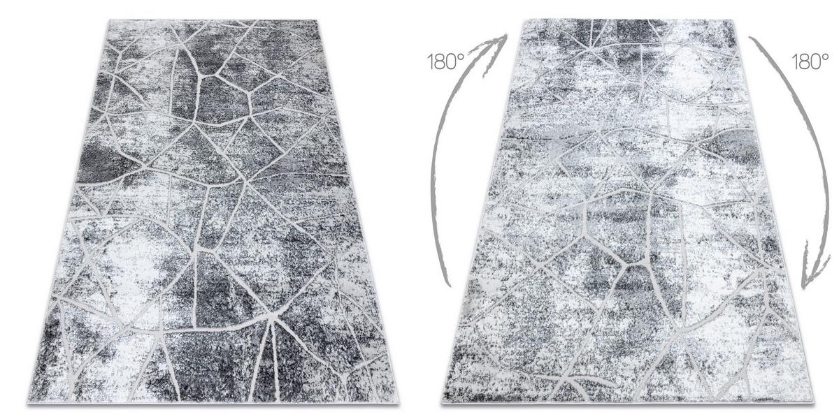 TEPPICH Mefe 120/170 cm - Grau, Textil (120/170cm) - rugsX