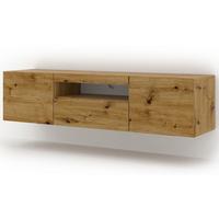 TV-MÖBEL Aurus Holz - Braun, Holzwerkstoff (150/36/37cm) - Petits-meubles