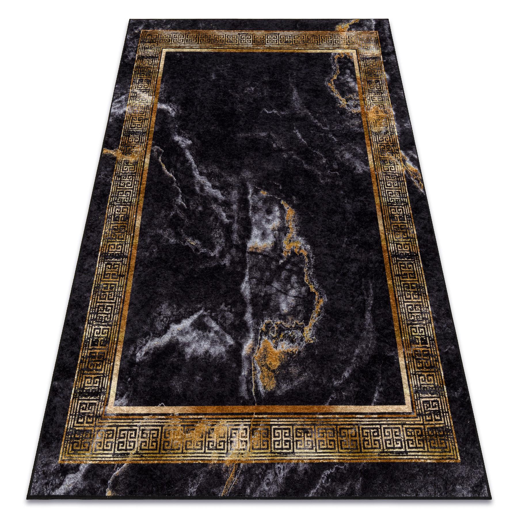 TEPPICH Miro 120/170 cm - Schwarz, Textil (120/170cm) - rugsX