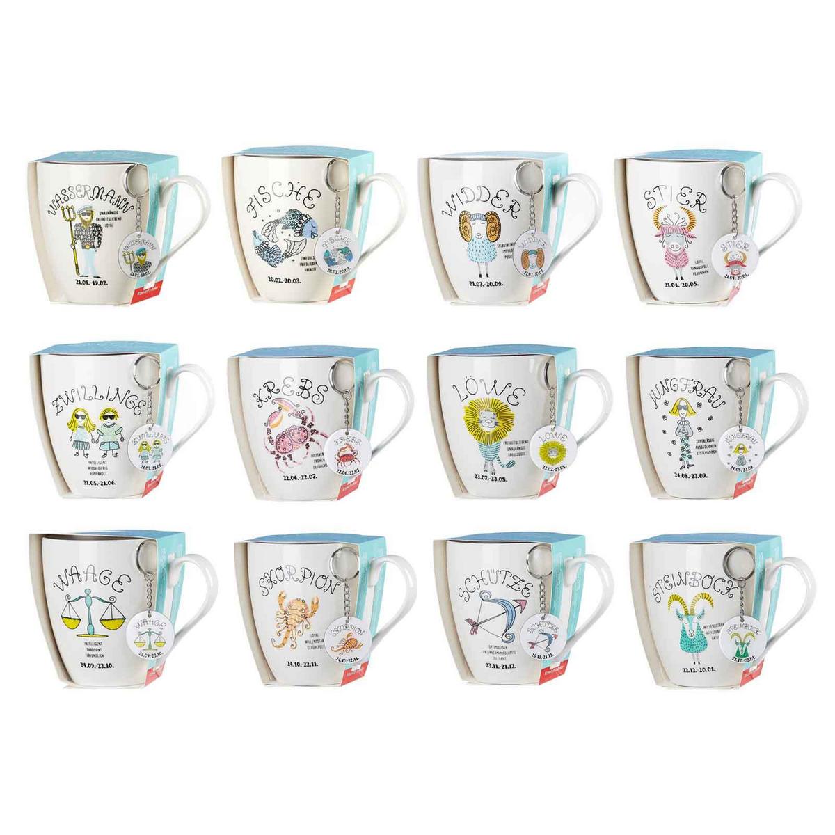 JUMBOTASSE LÖWE Astro bunt 650 ml - Multicolor, Keramik (0.65L) - Ritzenhoff Breker