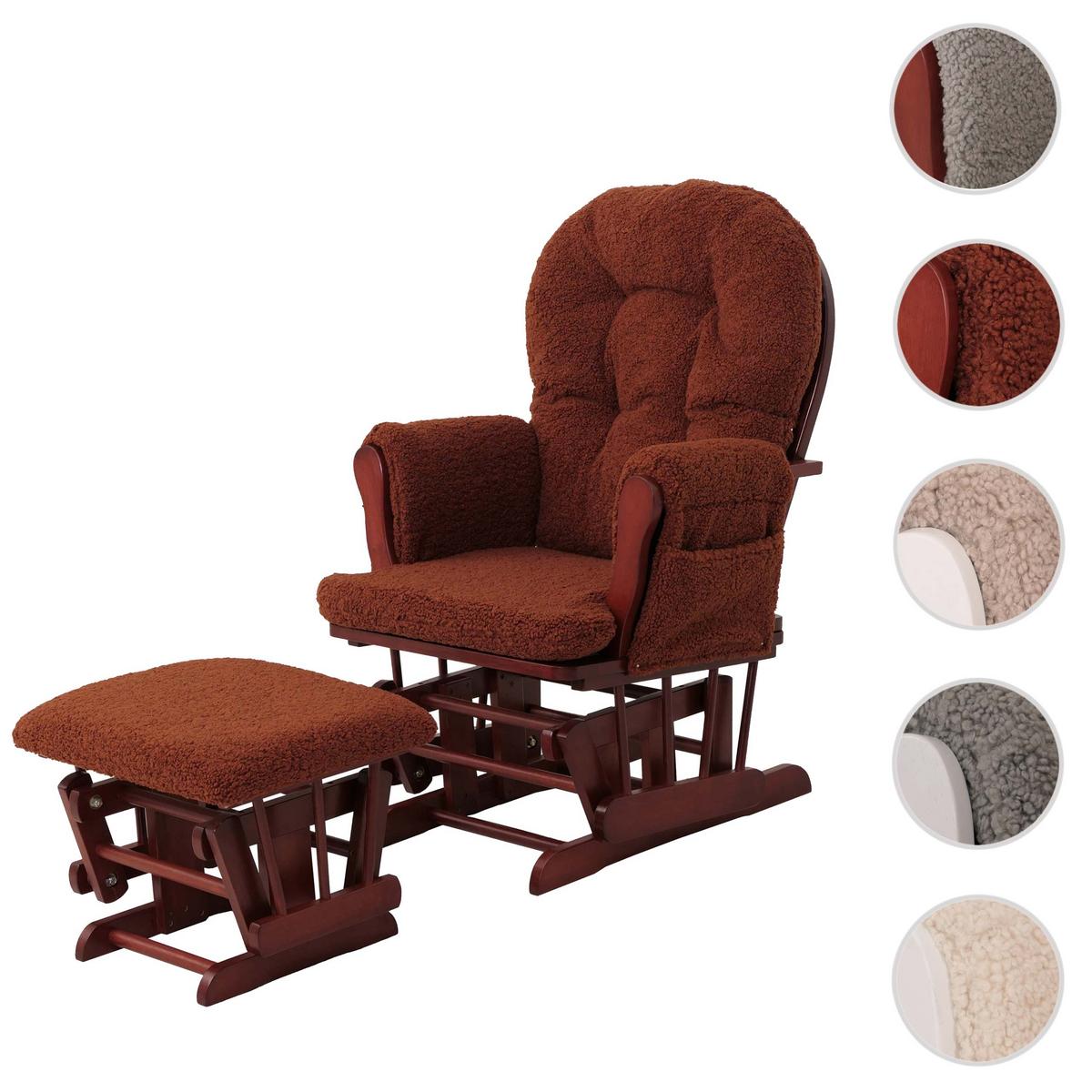 RELAXSESSEL Rotbraun, Braun - Rotbraun/Braun, Textil (74/105/72cm) - MCW