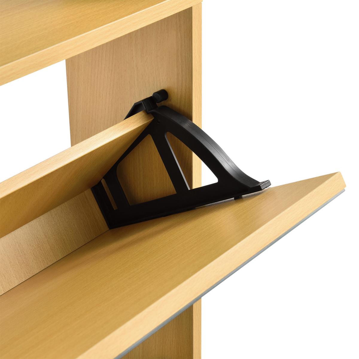 SCHUHKIPPER Vogar - Eichefarben, Holzwerkstoff (63/134/17cm) - [en.casa]