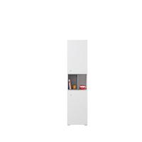 BÜCHERREGAL GALIA 45x40x190 cm, Regal Weiß - Weiß, Holzwerkstoff (45/190/40cm) - MASSENO