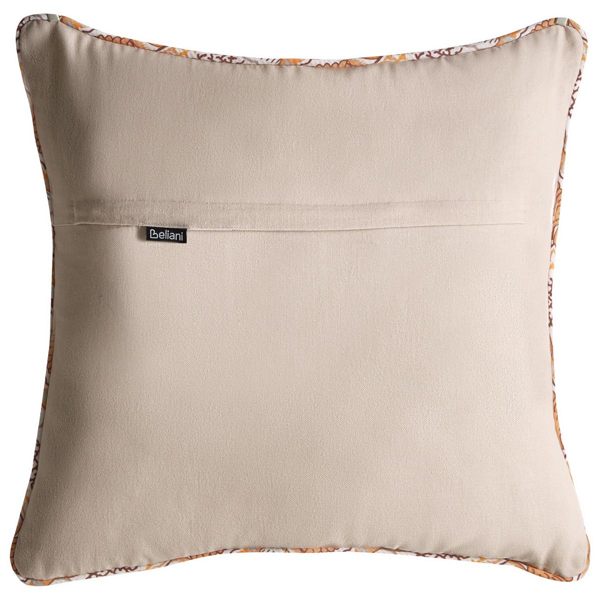 DEKOKISSEN 3er-Set Bunt 45/45 cm Hopea - Multicolor, Textil (45/45cm) - Beliani