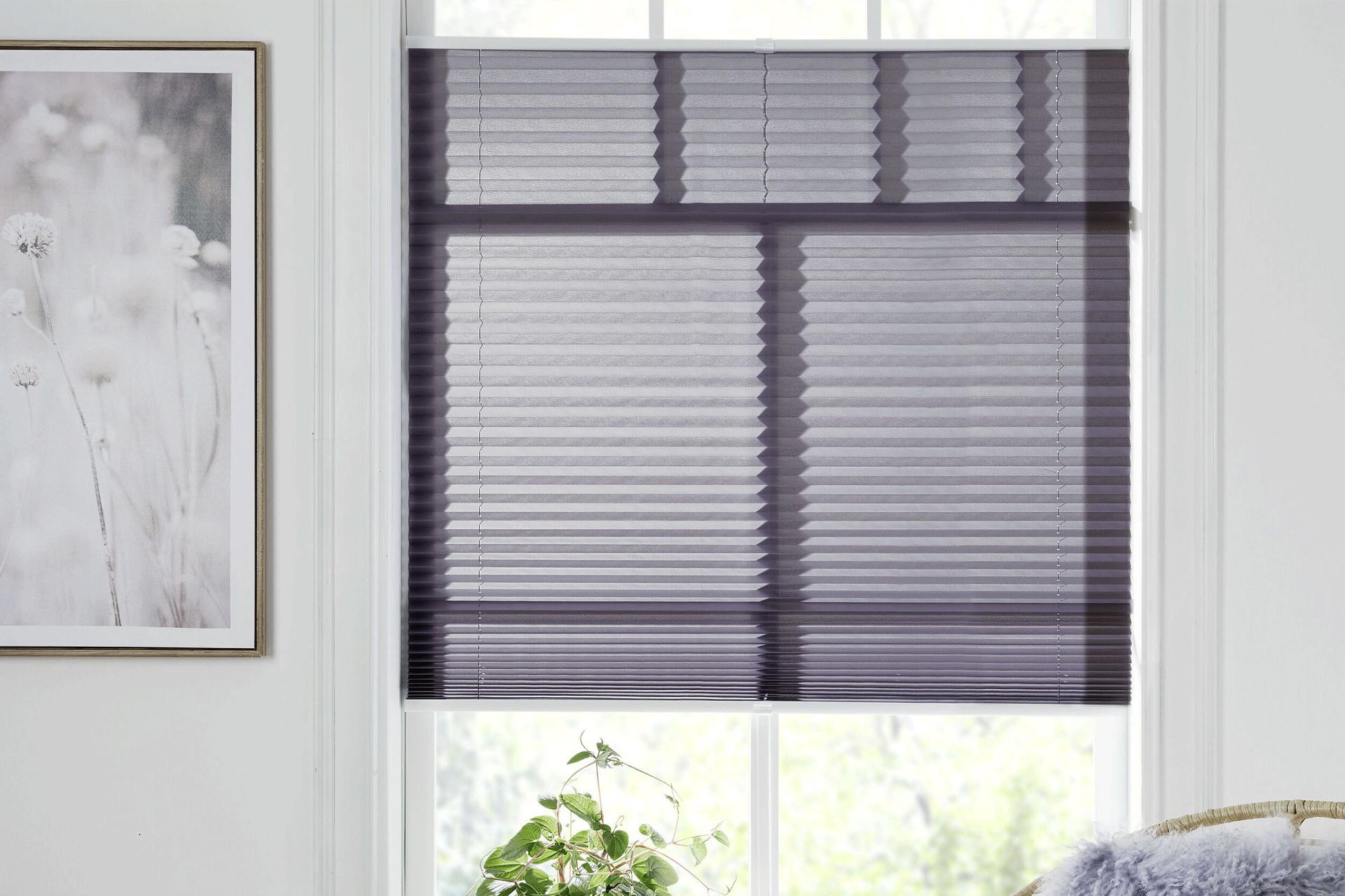 Plissee in Grau – Stylische Fensterdekoration bei mömax