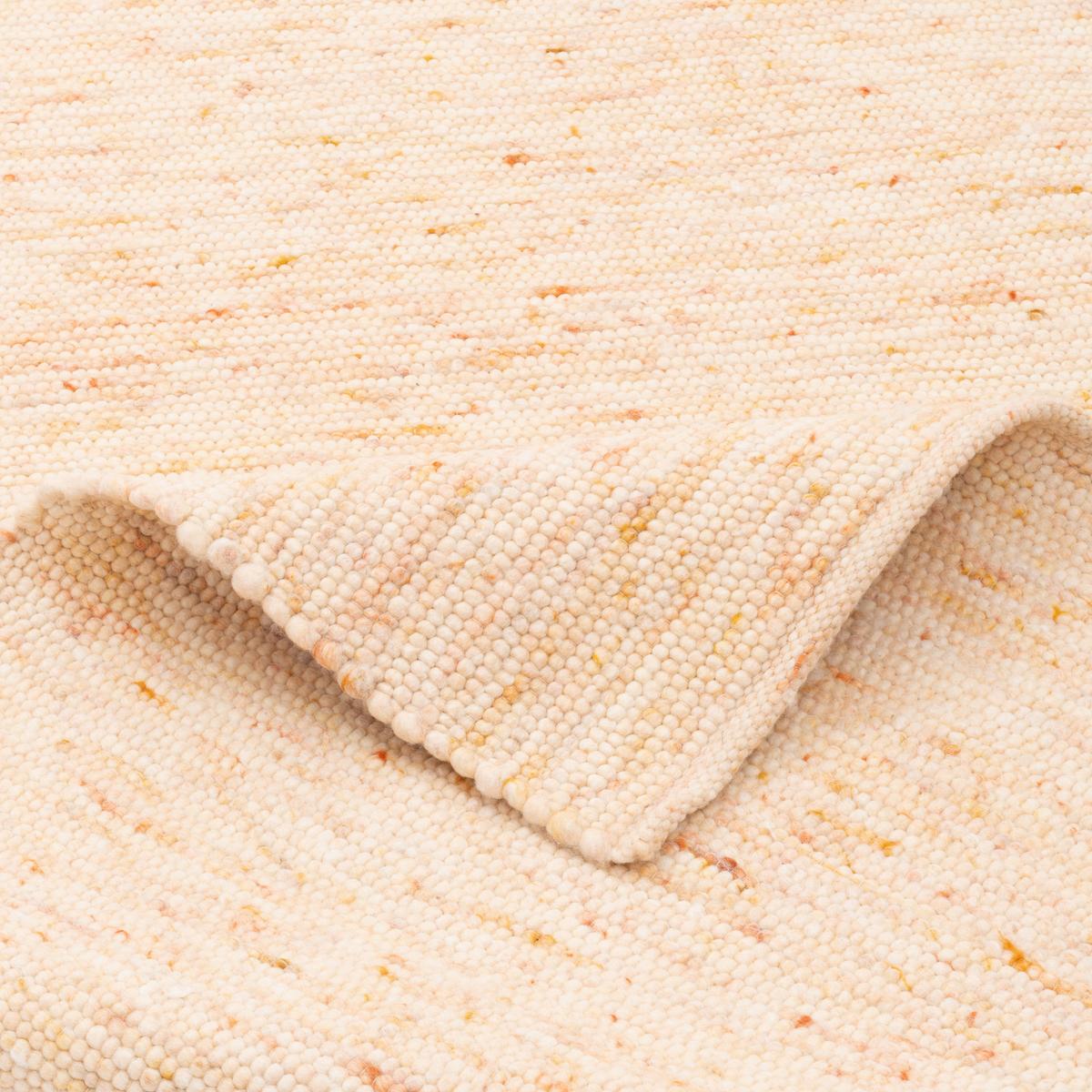 NATUR TEPPICH WOLLE NELSON MELIERT - Terracotta, Textil (60/90cm) - Pergamon