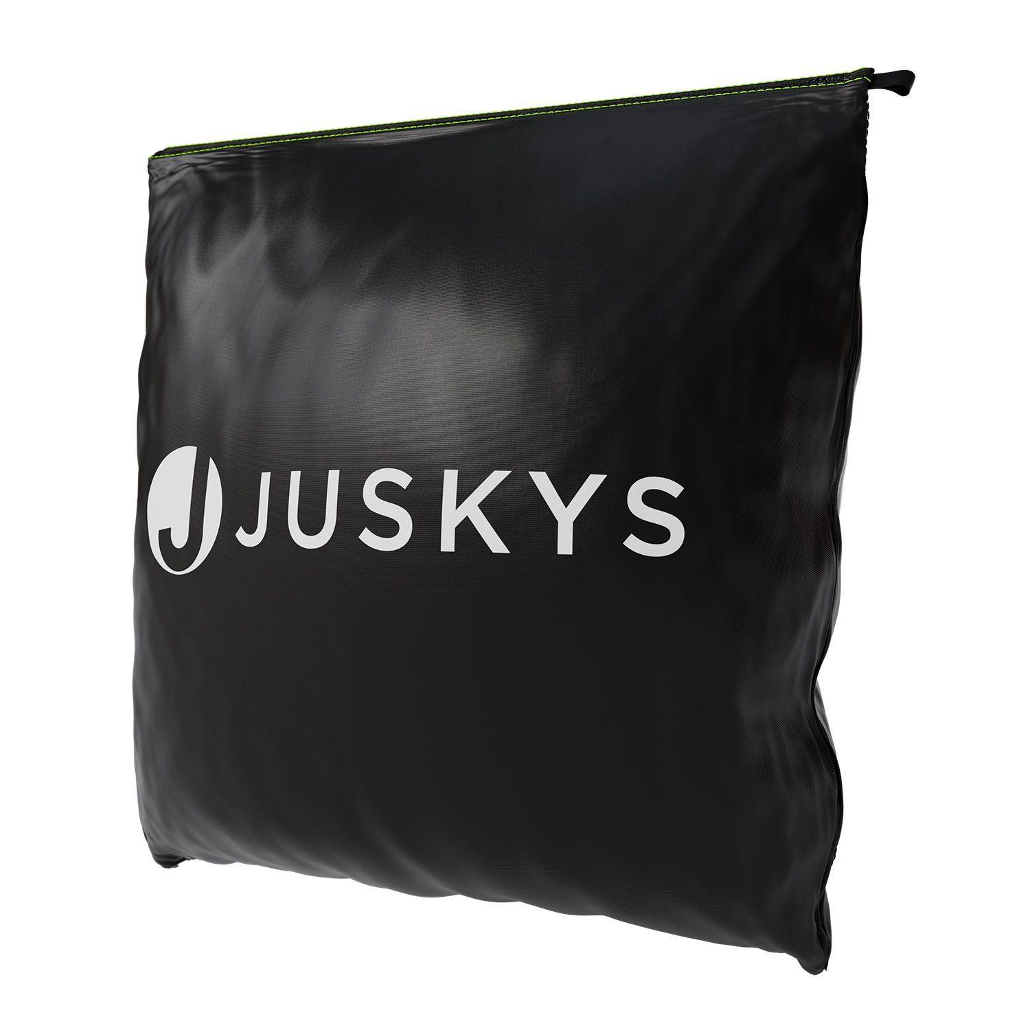 GARTENMÖBELABDECKUNG CoverSafe Pro schwarz - Schwarz, Kunststoff (90/75/150cm) - Juskys