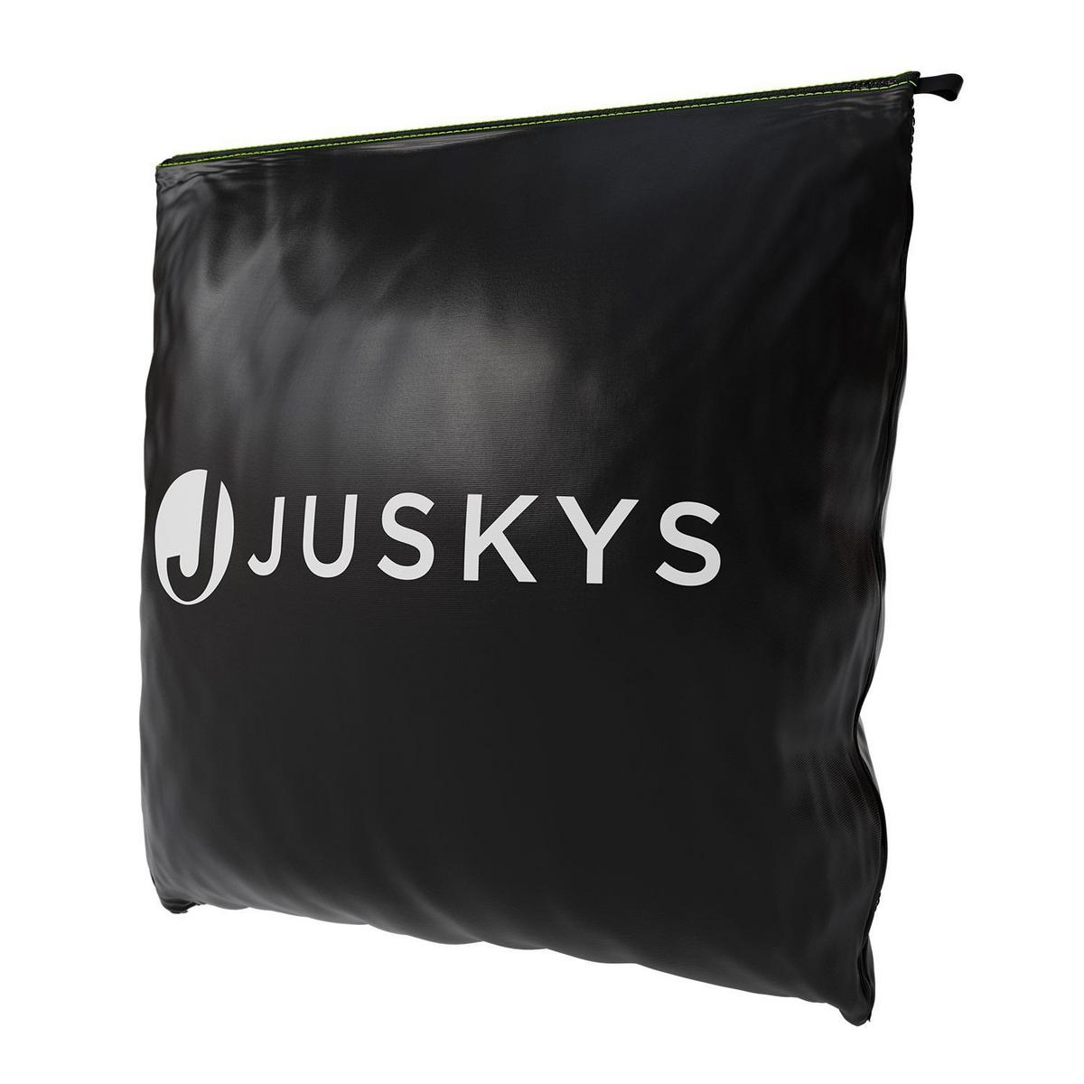 GARTENMÖBELABDECKUNG CoverSafe Pro schwarz - Schwarz, Kunststoff (182/100/242cm) - Juskys