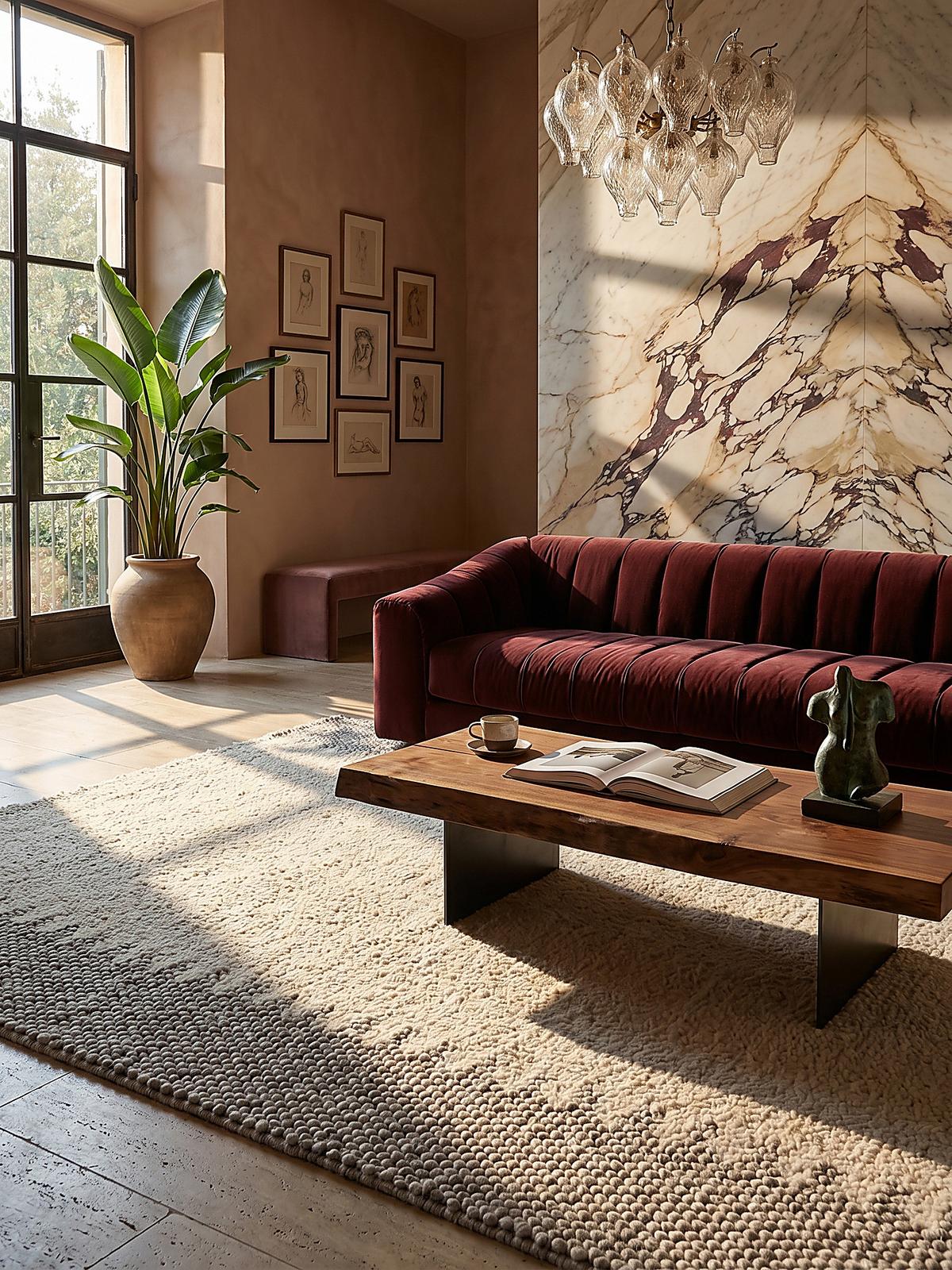 WOLLTEPPICH handgewebt MEDWAY, mit Bordüre, Beige, 80 x 150 cm - Beige, Textil (150/80cm) - KADIMA DESIGN