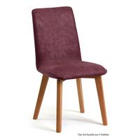 ESSZIMMERSTUHL (6er-Set) Darci 47x92x60 Eiche geölt/Marsala - Eichefarben/Brombeere, Kunststoff (60/92/47cm) - 58aufmkessel