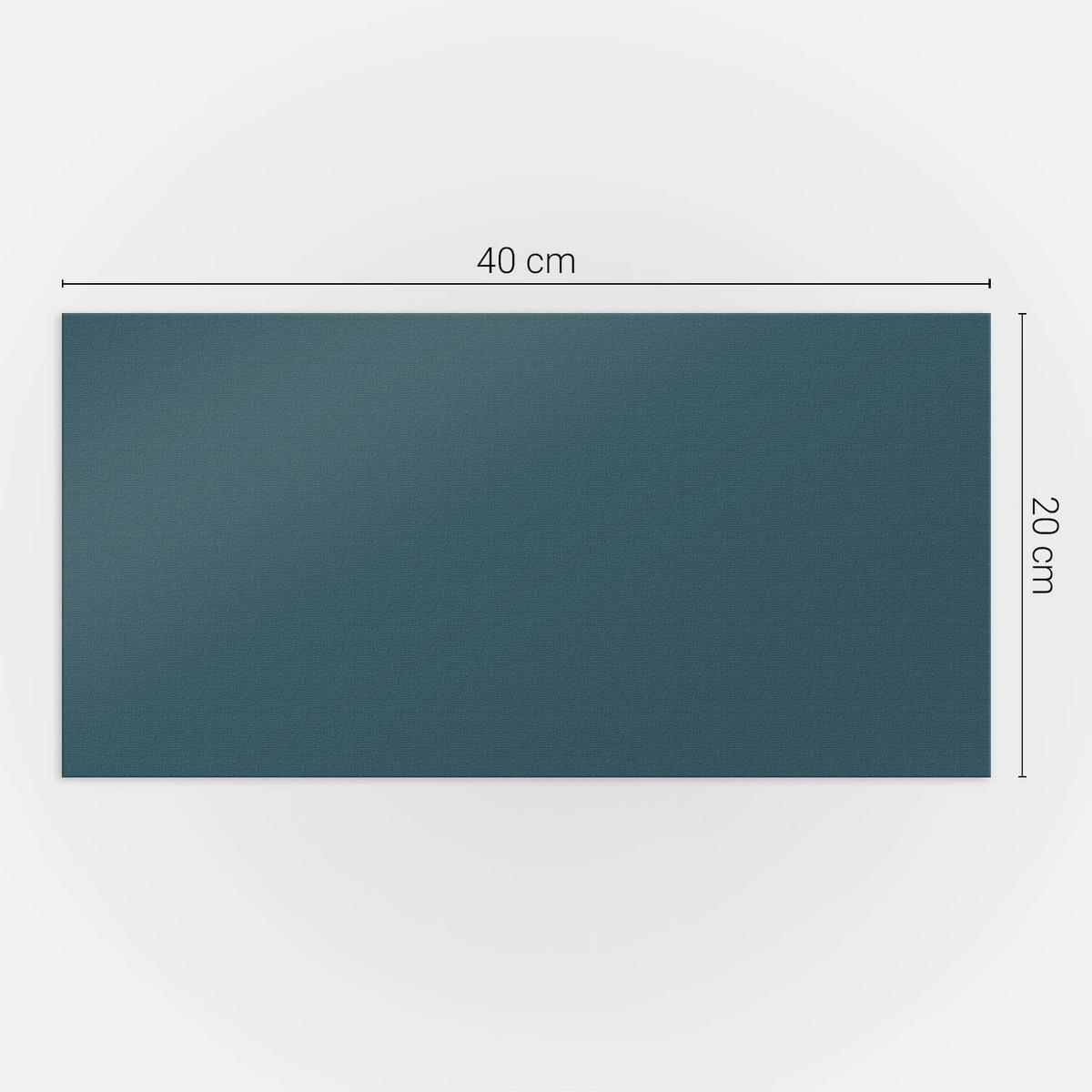 WANDPANEEL 10x 40x20 cm selbstklebend Pellaro - Jadegrün, Kunststoff (20/1.6/40cm) - Wallfluent