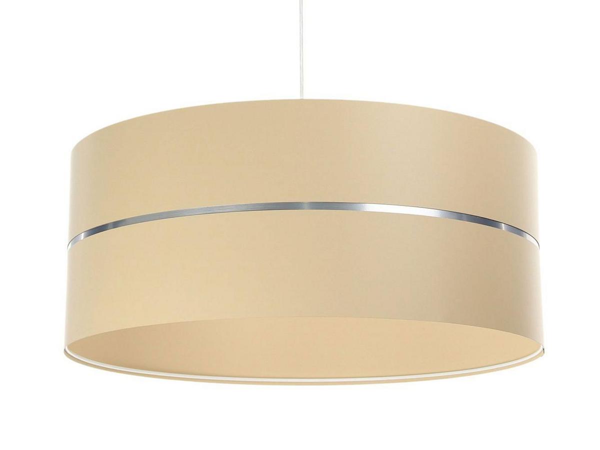 HÄNGELEUCHTE Silber 30/21 cm - Beige/Silberfarben, Kunststoff (30/0.45/21cm) - ONZENO