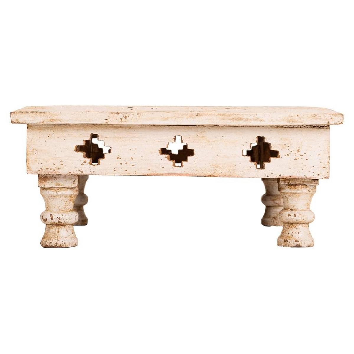 TISCH aus Holz, braun, 33x14cm - Beige, Holz (33/33/14cm) - Wanderlust