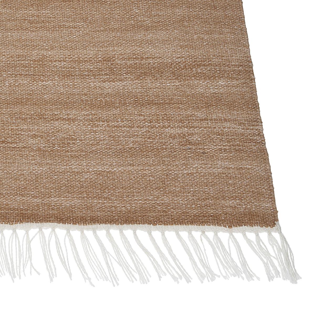 TEPPICH geflochten Malhia 150/80 cm - Beige, Kunststoff (80/150cm) - Beliani
