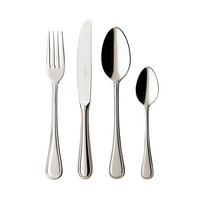 TAFELBESTECK Merlemont silber 144-tlg. - Silberfarben, Metall - Villeroy & Boch