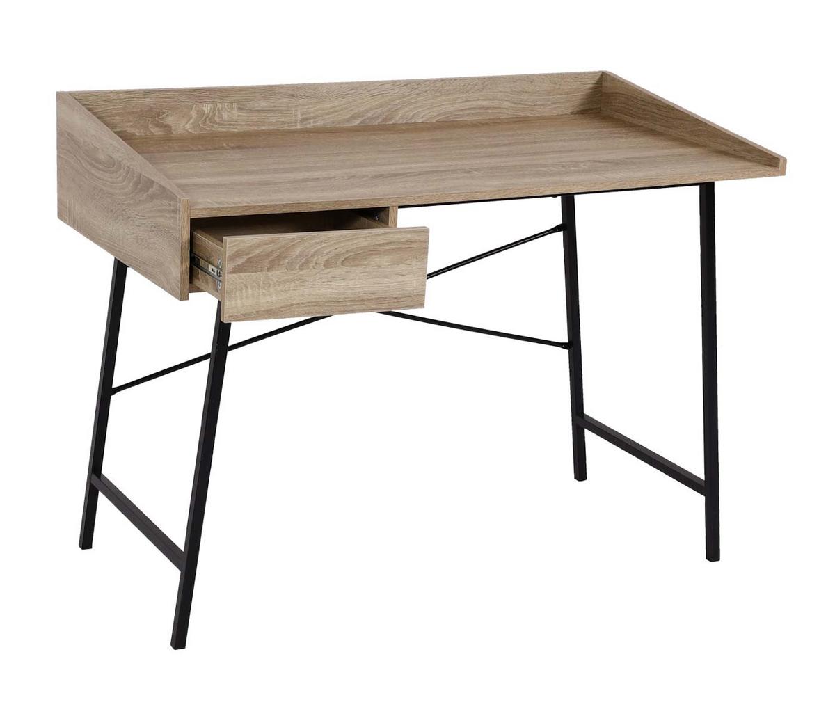 SCHREIBTISCH eckig Beige - Beige, Holz (60/114/98cm) - MCW