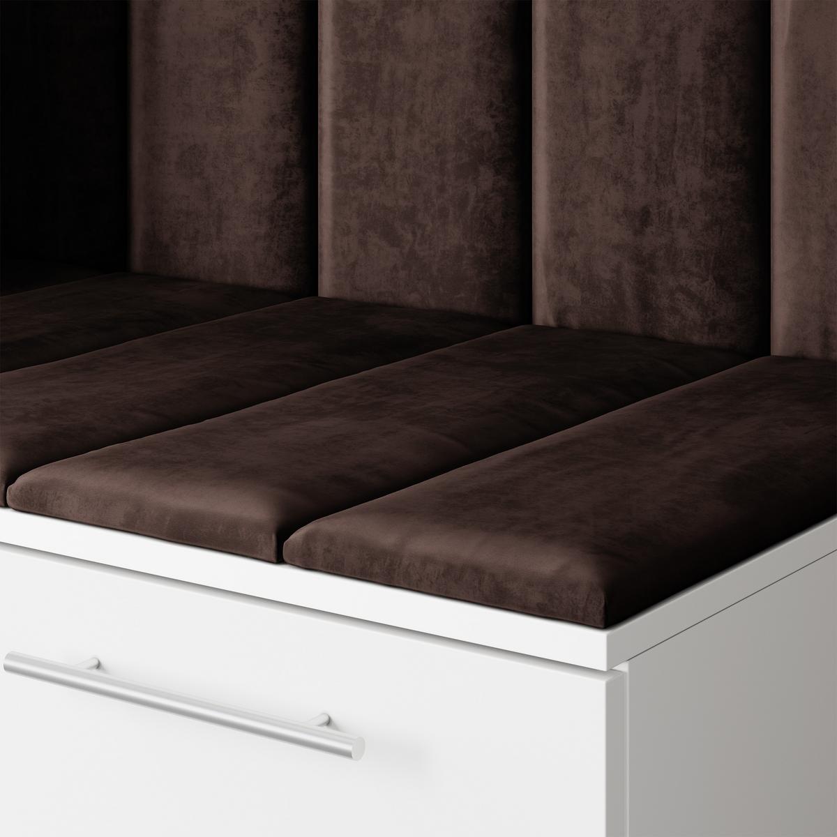 GARDEROBENSCHRANK REMA 200/240/60 cm Modern Garderobe-Set Eiche Lefkas - Eichefarben/Schwarz, Holzwerkstoff (200/240/60cm) - MASSENO