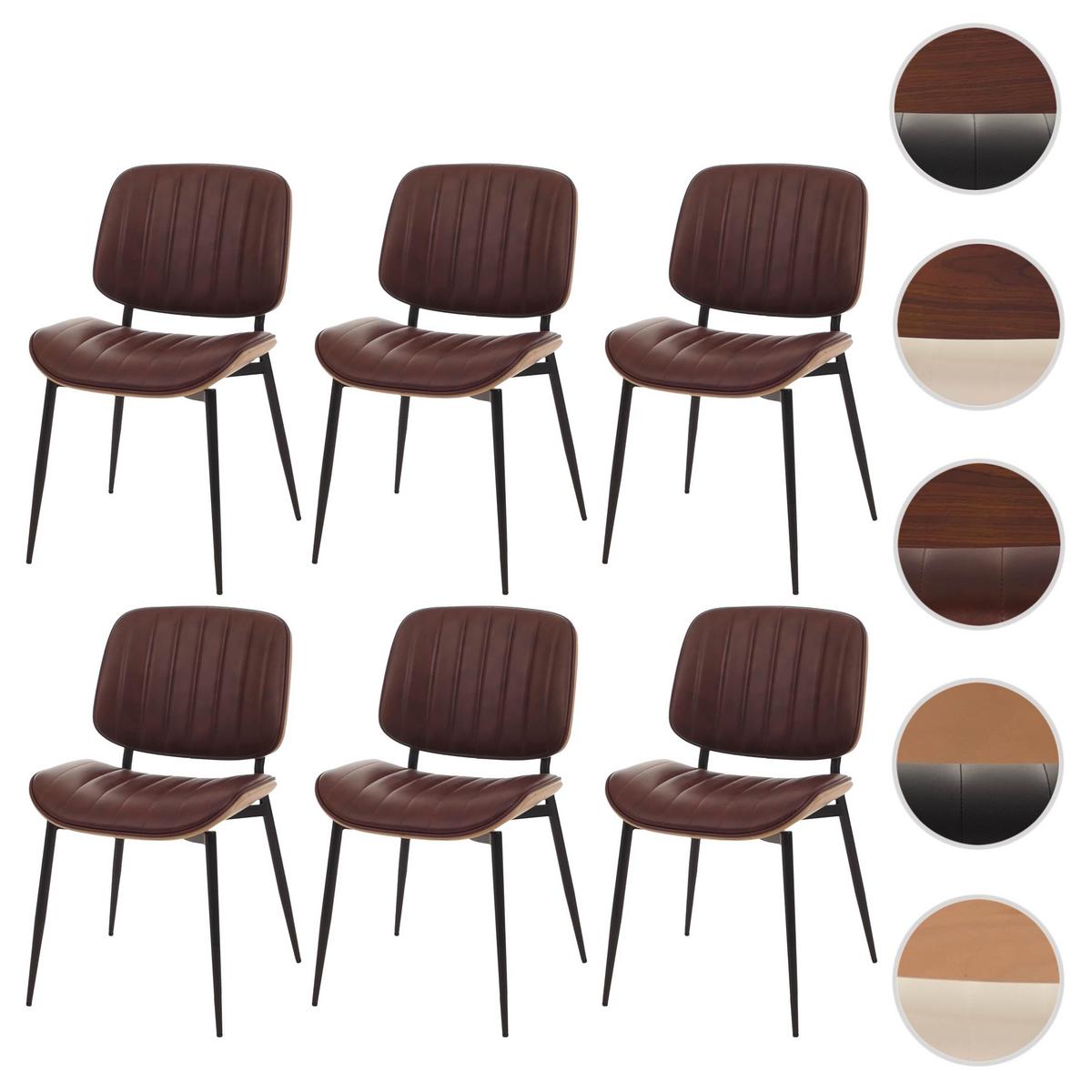 ESSZIMMERSTUHL Beige, Braun - Beige/Braun, Textil (49/83/52cm) - MCW