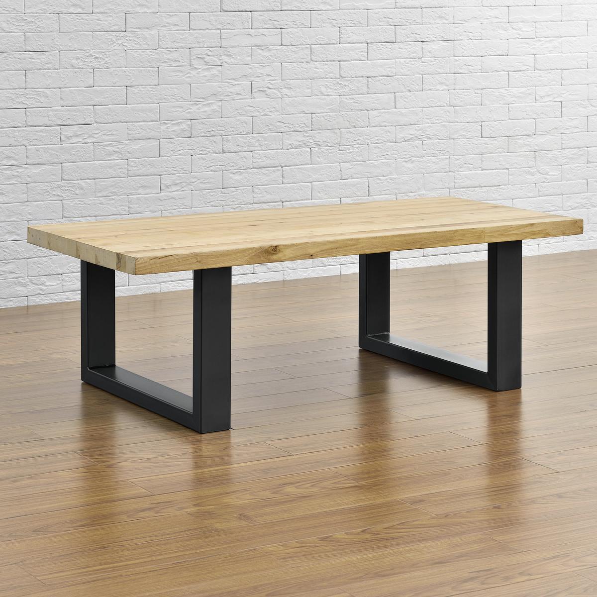 TISCHGESTELL-SET 2 TLG. Makers - Schwarz, Metall (64/40/8cm) - [en.casa]