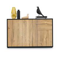 KOMMODE Ben Front in Eiche Nature - Eichefarben, Holzwerkstoff (117/74/36cm) - Vladon